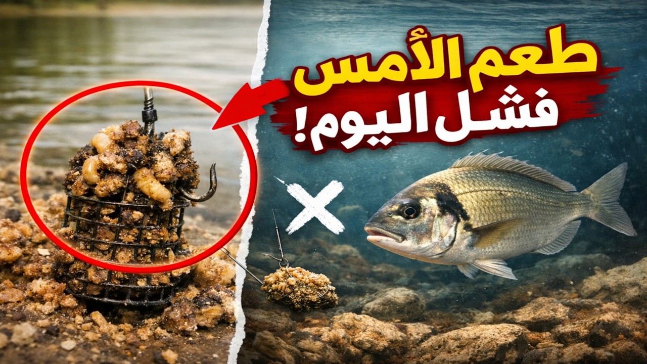الشرغو الكبير ليس غبيًا: لهذا السبب طُعم الأمس لا يصطاد اليوم
