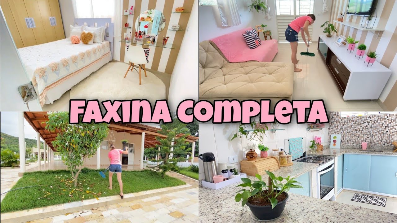 Faxina Completa casa Limpa e Organizada | Dona de Casa em Ação😅