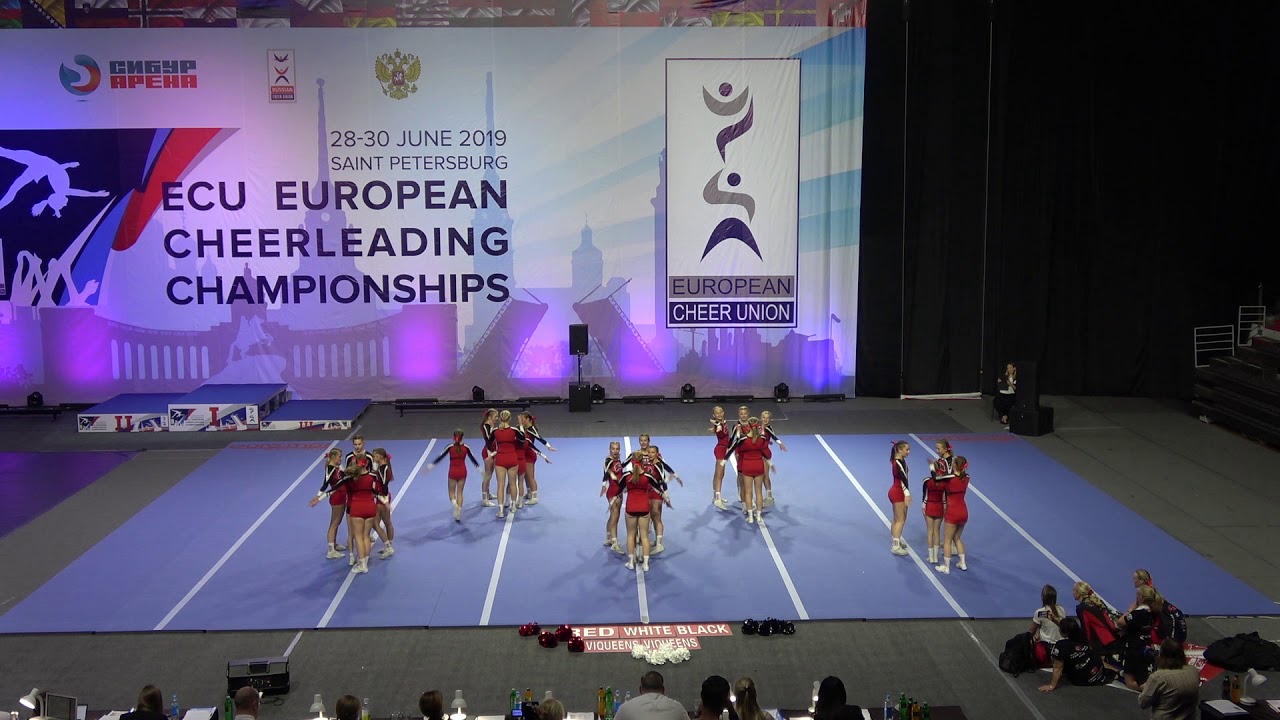 Norway Viqueens Cheerleaders Viqueens Incredible ECU 2019
