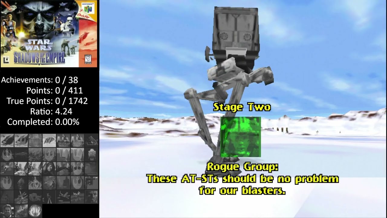 Star Wars: Shadows of the Empire - RetroAchievements