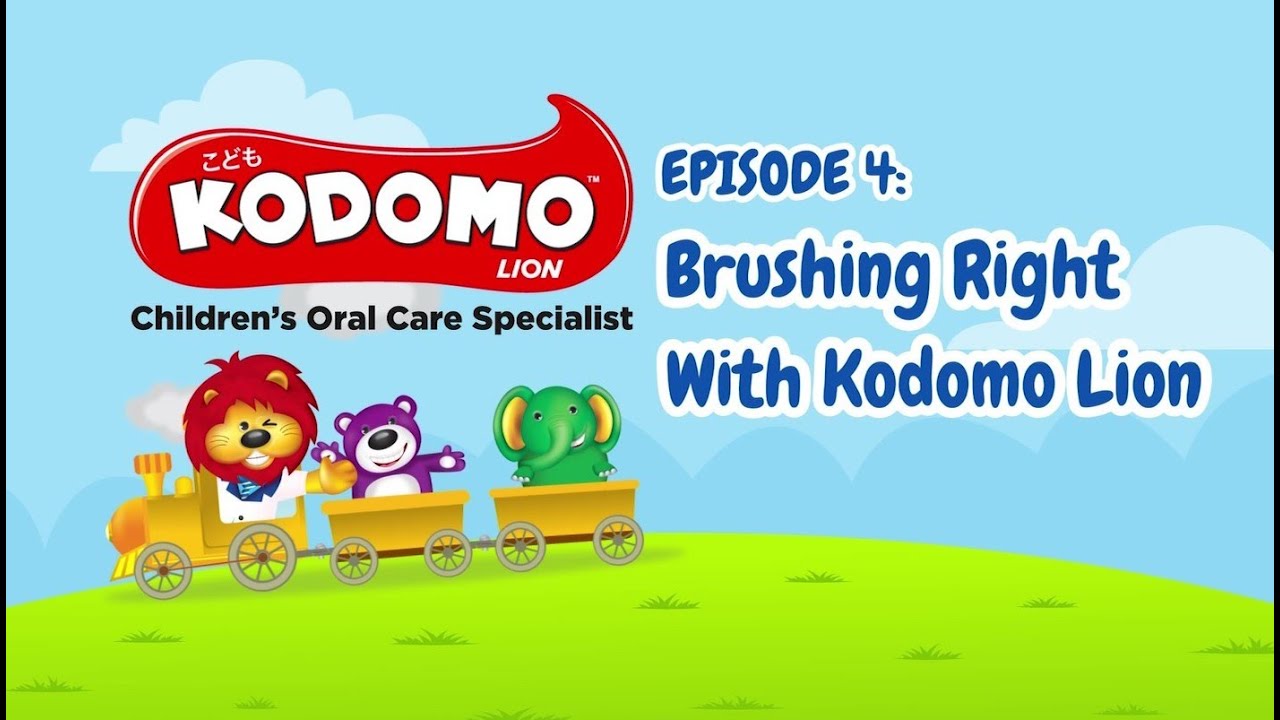 Kodomo Lion Web Series - Episode 4: Brushing Right With Kodomo Lion