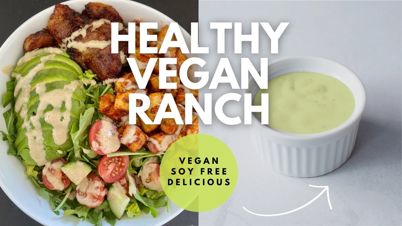 Vegan Ranch Dressing Recipe | Healthy & Creamy Hemp Seed Ranch | Dairy-Free & Easy