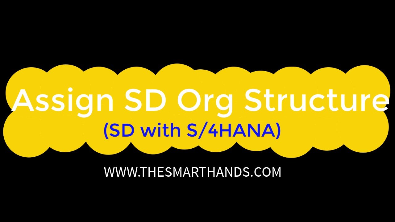 SAP S/4HANA SD Training -  Assign SD Org Structure | SAP S4 HANA SD Videos