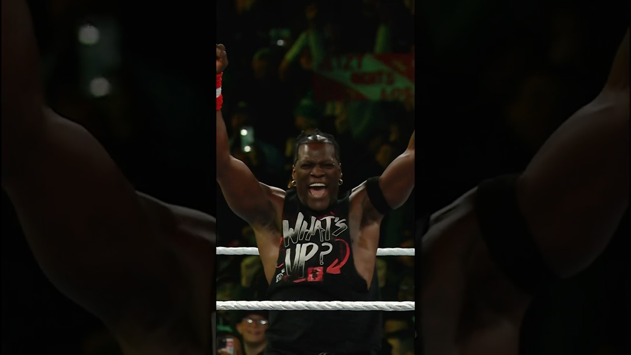 R-Truth channels his childhood hero John Cena 🥹😂 #WrestleMania