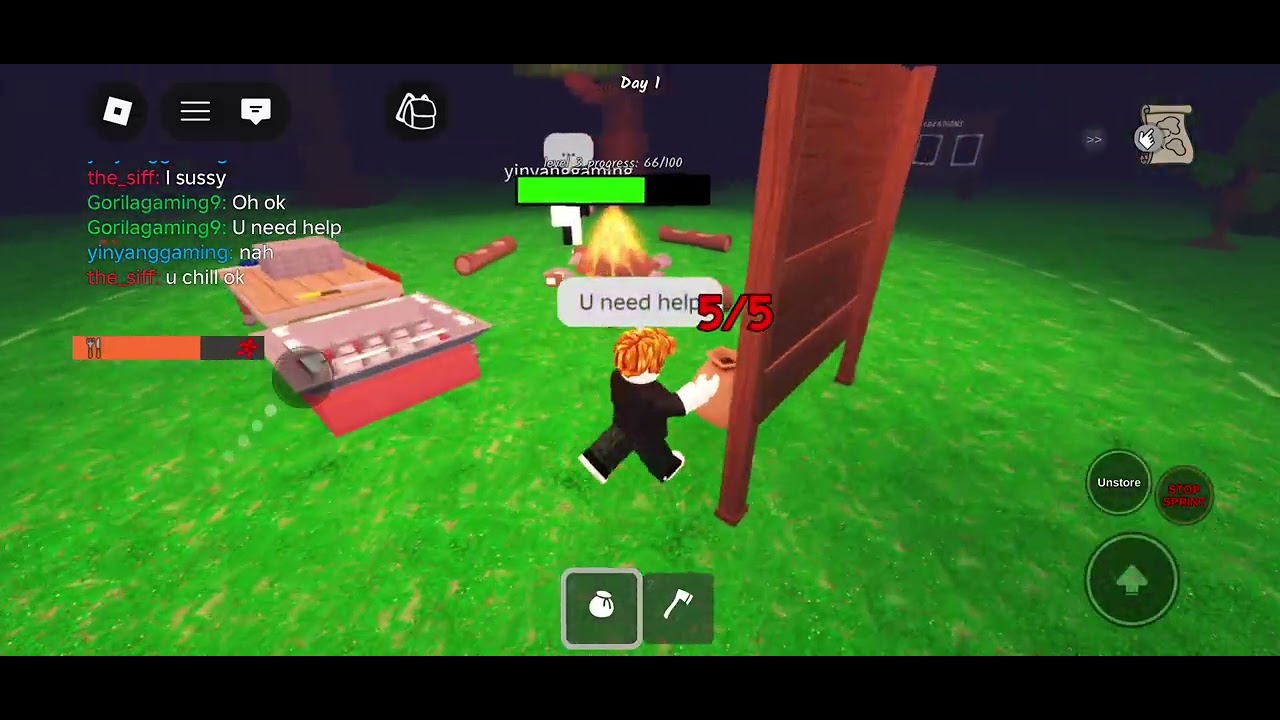 Play 99 nights with my friends 
