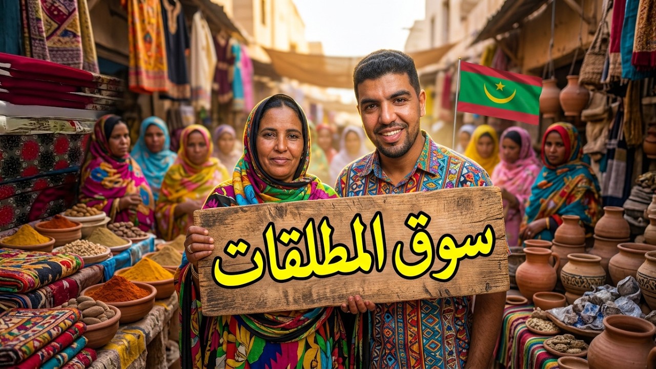 دخلت اغرب مكان فالعالم🤯 سوق المطلقات في موريتانيا 😱