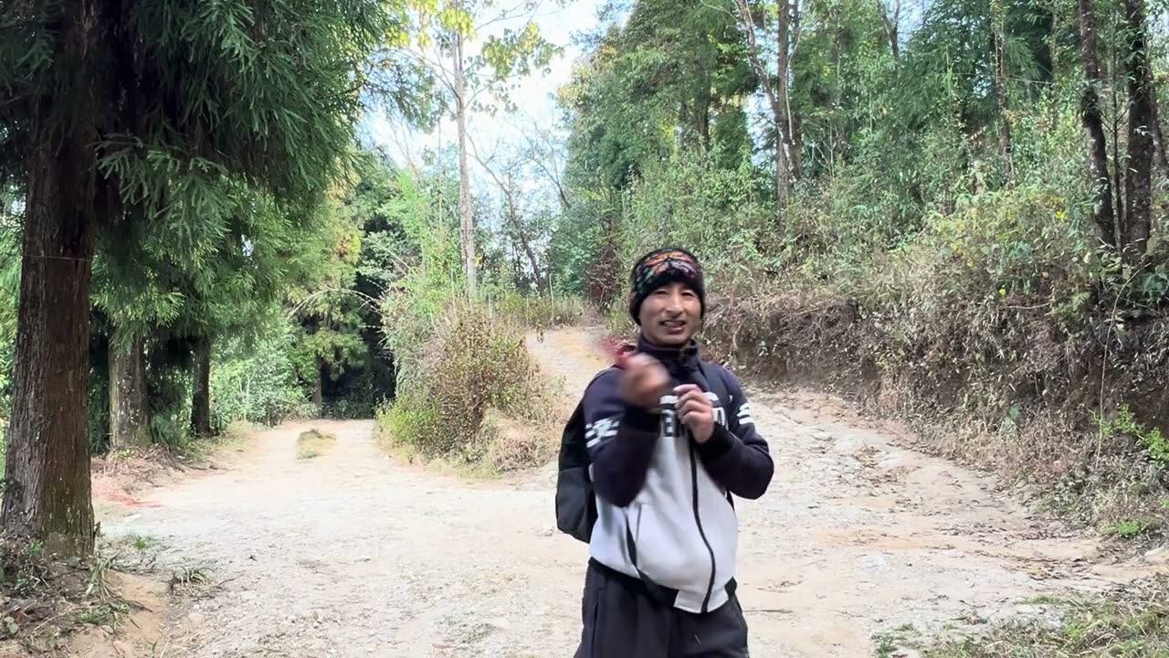 Sonada town to lower moonda busty,morning exercise with my family.