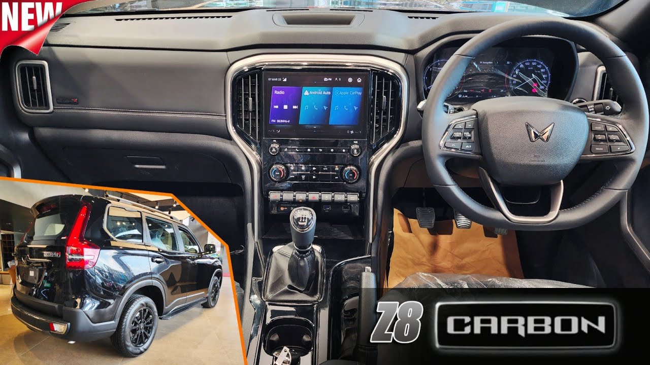 2025 Mahindra Scorpio-N CARBON Z8 (2nd Top) On Road Price, New Features