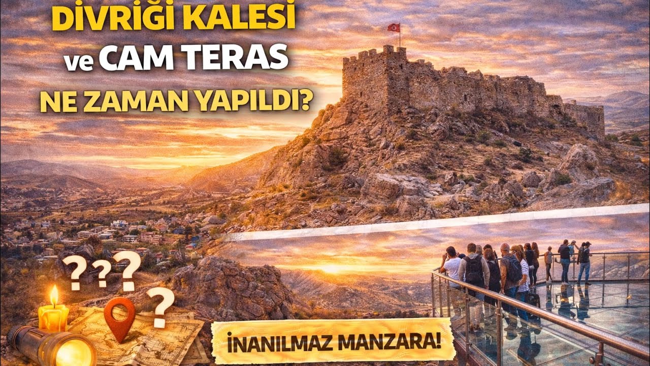 Türkiye’de Burası Gerçek mi? 😱 Divriği Kalesi ve Cam Teras | Anadolu’nun Saklı Hazinesi