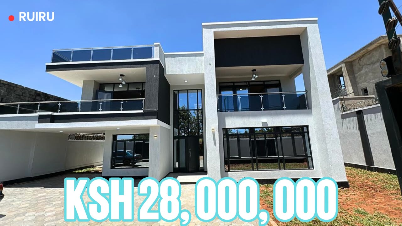 Inside the Most Luxurious #mansion #forsale in #ruiru #mugutha for Kes 28M #fyp #realestate #nairobi