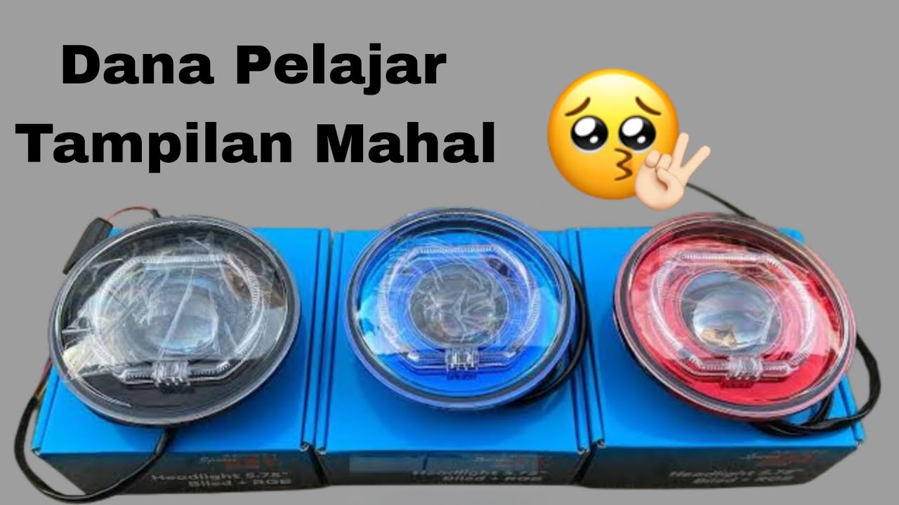 Lampu Depan Biled Dari Merk Day Dana Pelajar @gl100maning6 