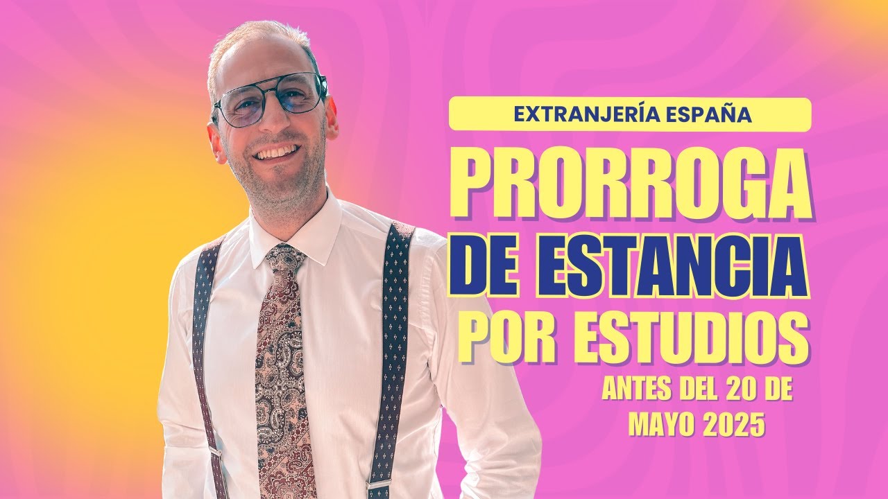 TRAMITE PRORROGA ESTANCIA DE ESTUDIOS 🇪🇸  ¿Qué pasa si la visa de estudiante se vence en España?