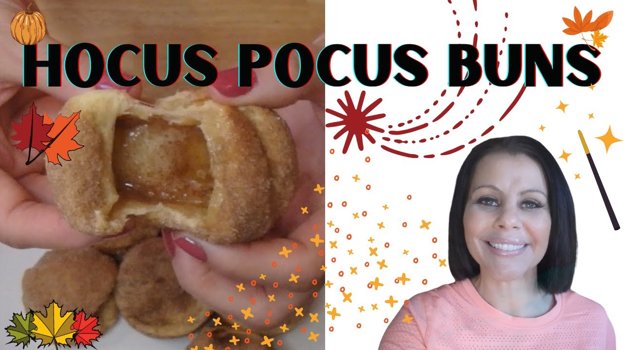 Hocus Pocus Buns | Fall Desserts | Easy Recipes For Kids | Resurrection Rolls | Fast And Easy