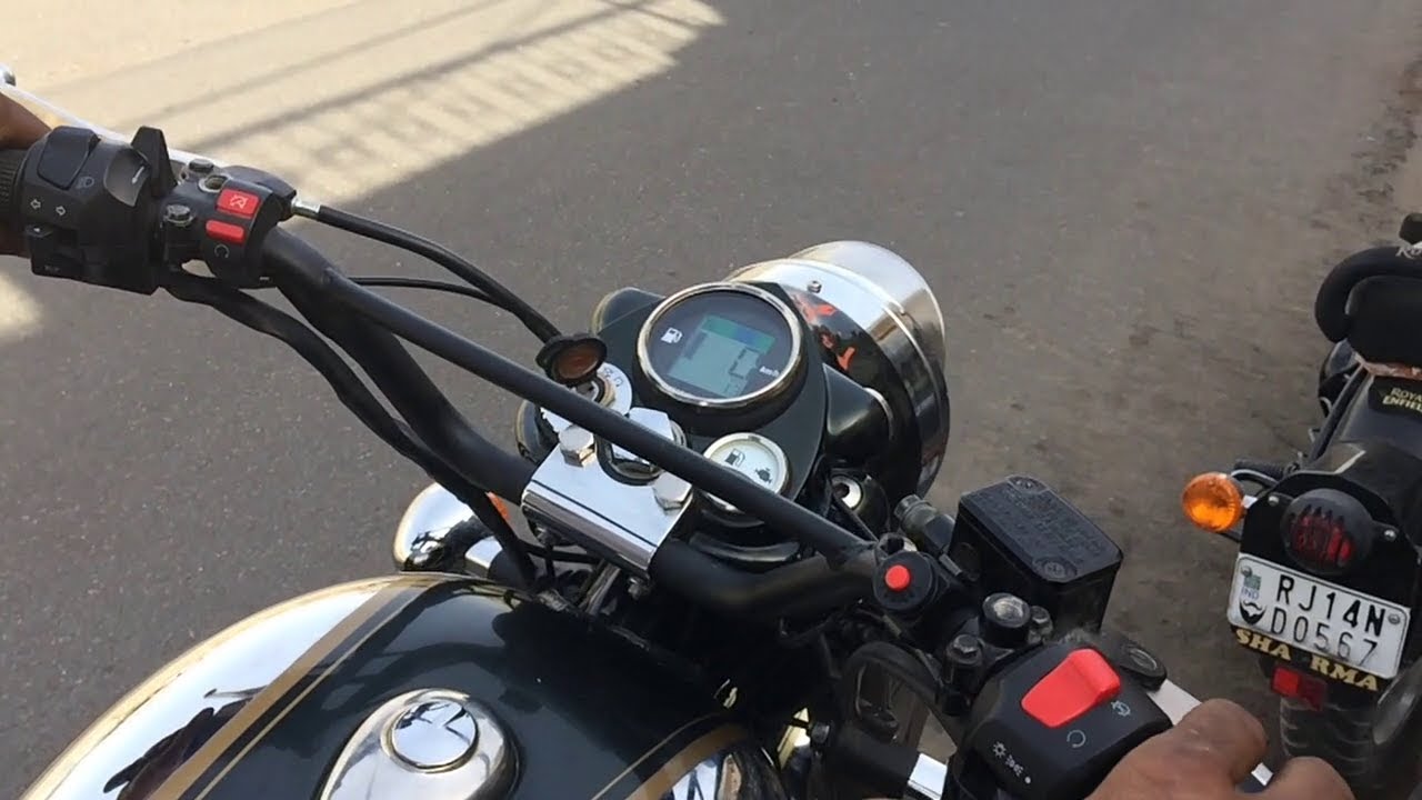Installing Digital Meter in my Royal Enfield