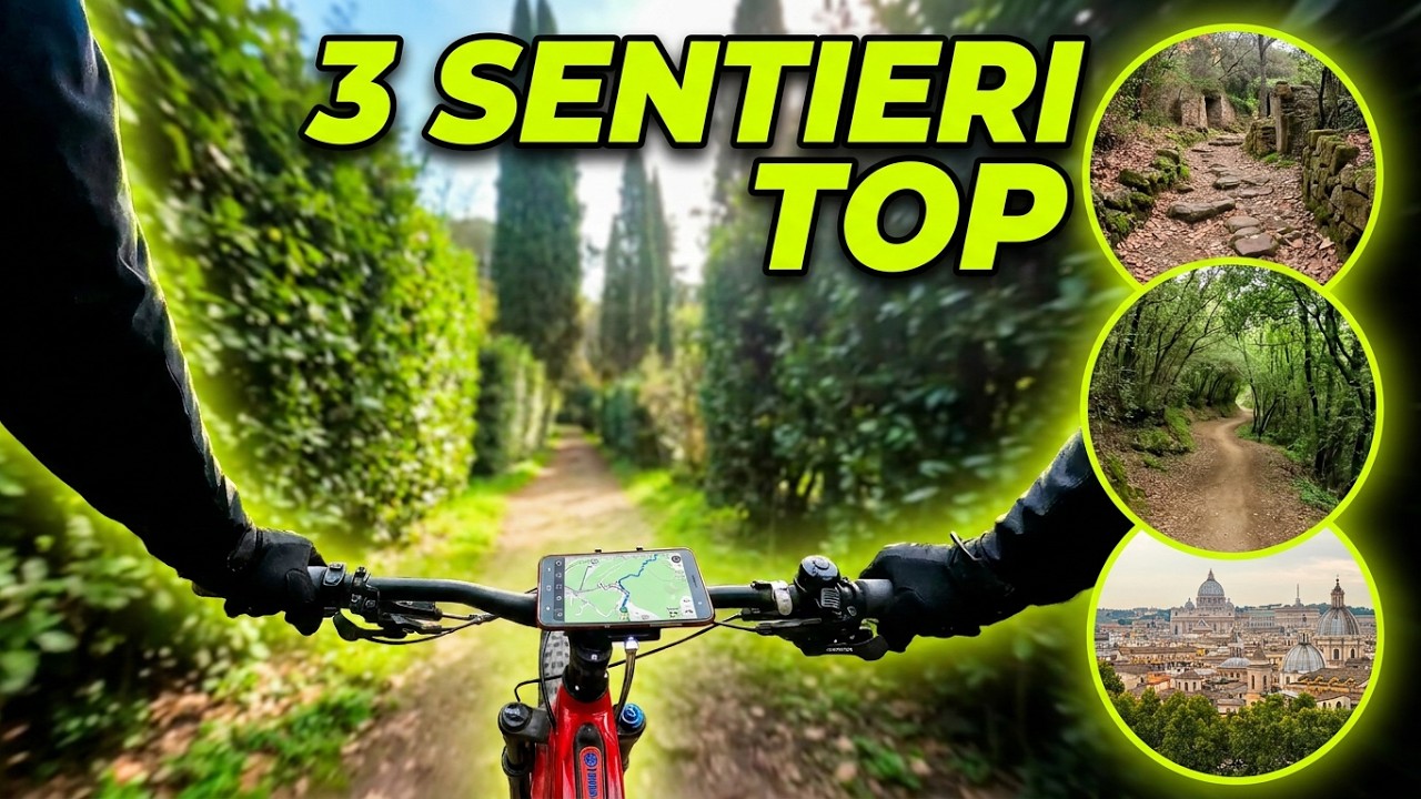 I Migliori Sentieri MTB Per Principianti a Monte Mario Roma!