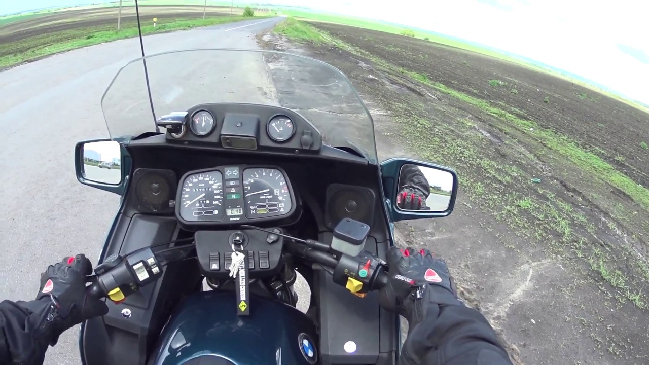 BMW K100 LT Russian road