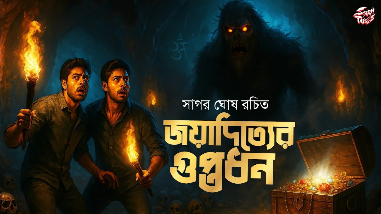 জয়াদিত্যের গুপ্তধন | সাগর ঘোষ | Adventure Bengali Audio Story | Treasure Hunt | Srirup Paral