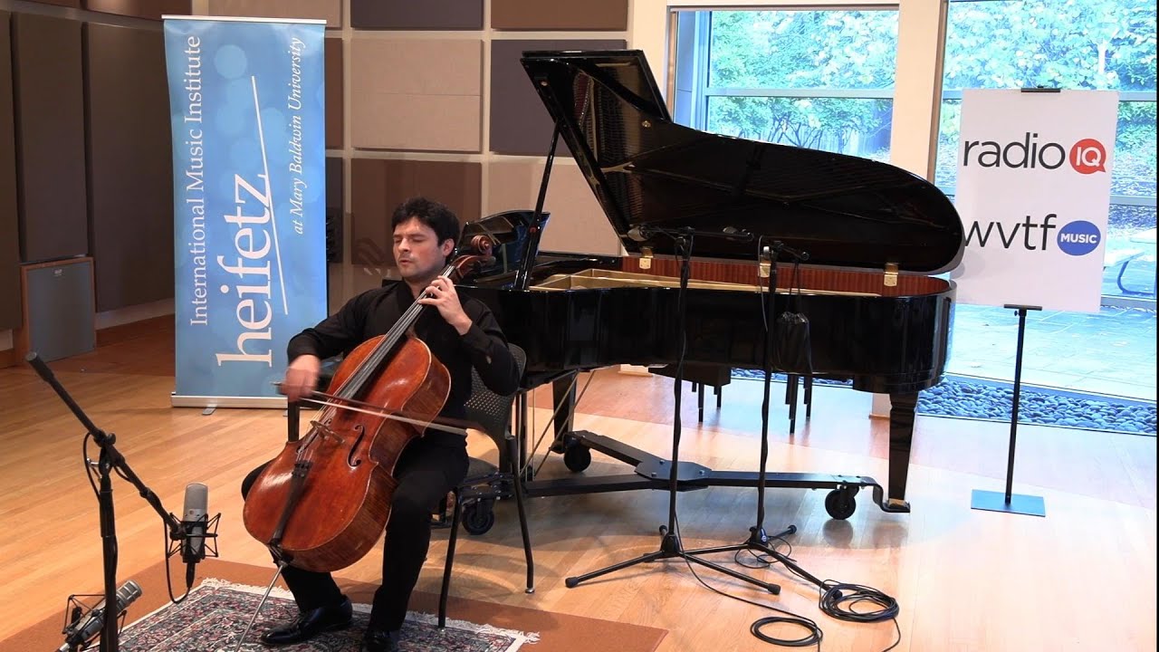Bach: Cello Suite No. 4 in E-flat, BWV 1010: Prelude & Sarabande | Andres Sanchez, cello