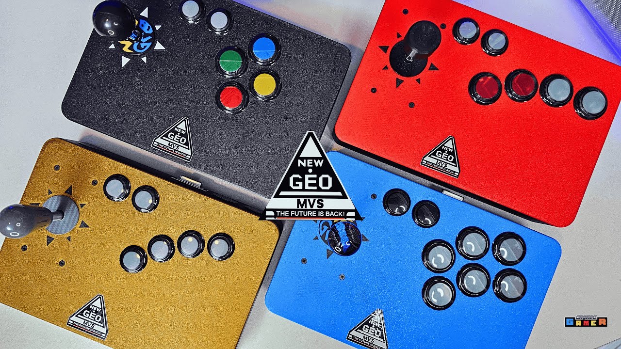 New-Geo Lança Novos Joysticks Arcades! Confira