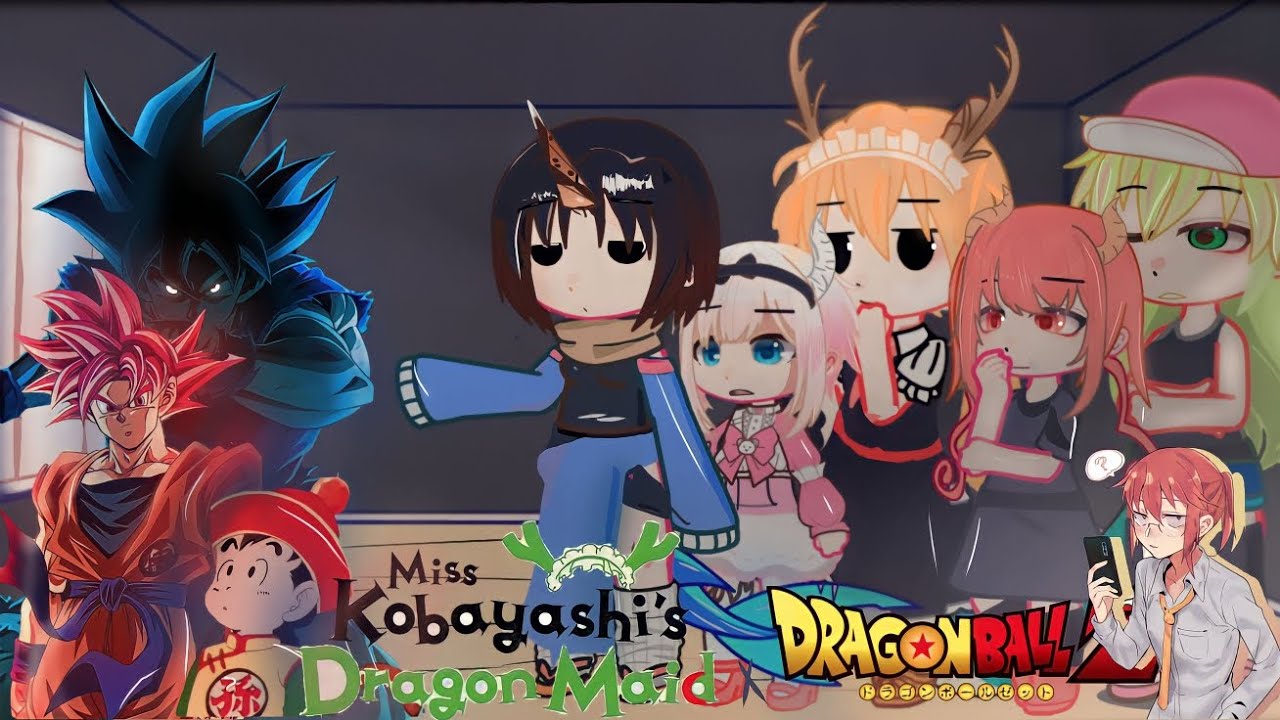 kobayashi-San Chi Maid Dragon Reacciona a Goku (Dbz) 1 / 2