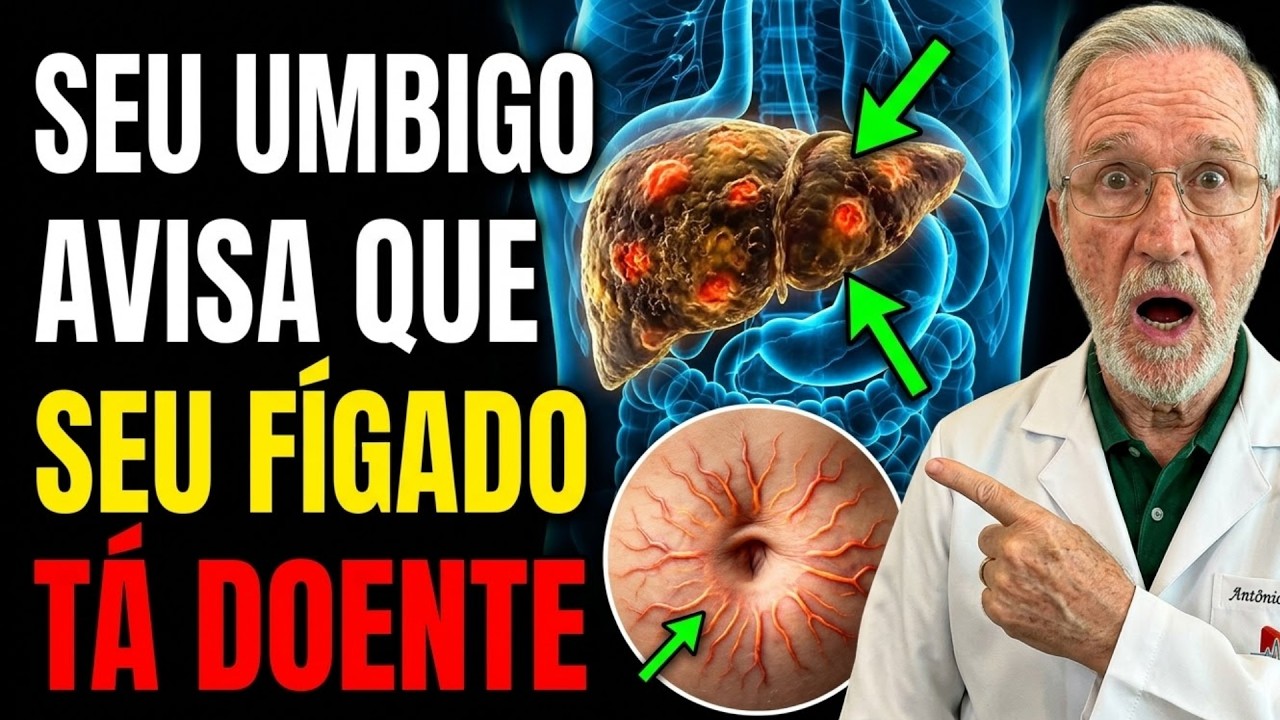 Seu UMBIGO avisa que seu FÍGADO tá doente (OLHE AGORA)