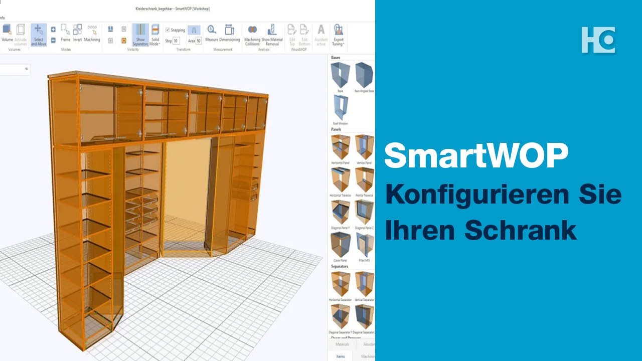 SmartWOP -  Konstruieren Sie Ihren Schrank schnell und einfach