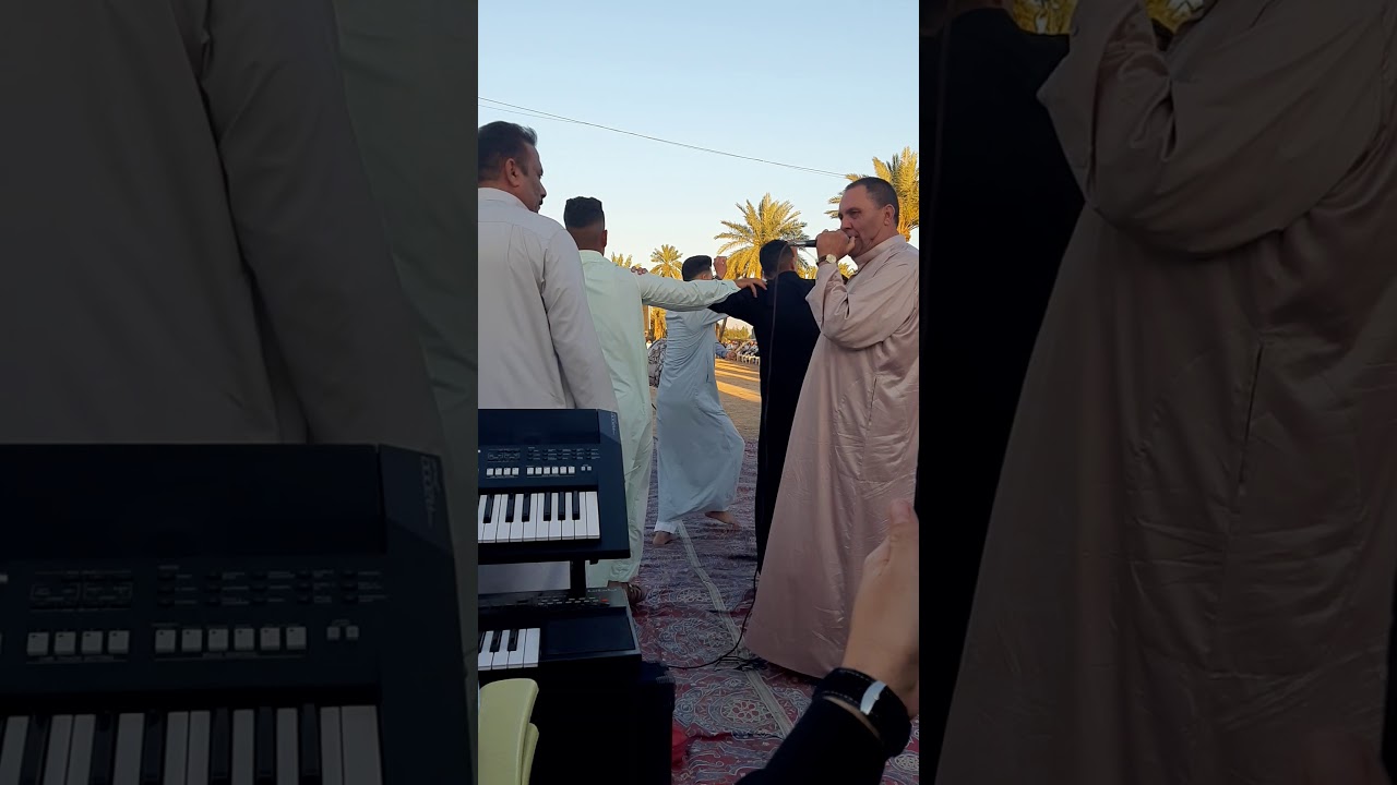 الفنان طالب الفراجي والفنان سلطان الحلبوسي حفلات المشاهده