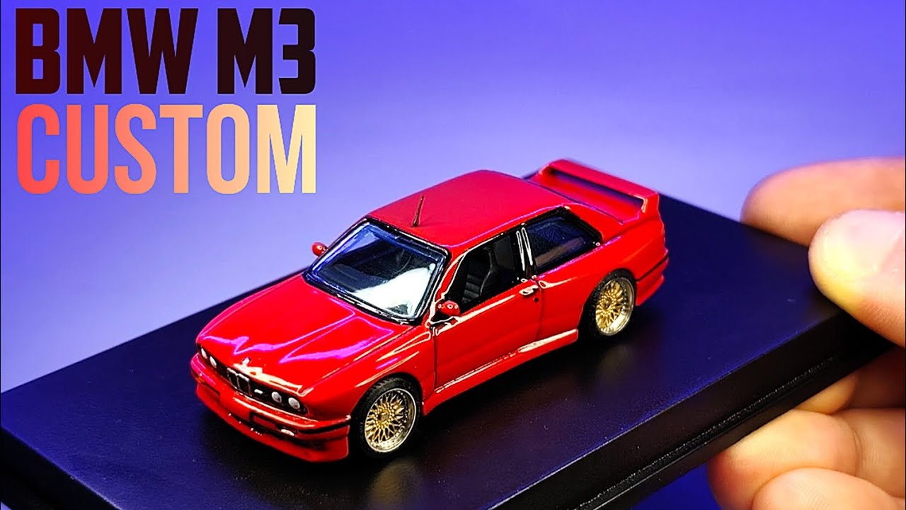 BMW E30 M3 Hot Wheels Custom | сделай его более реалистичным | ЛЕГКО