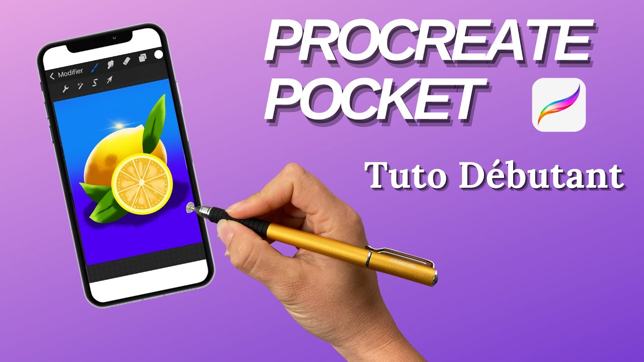 📱 Procreate Pocket : dessiner sur iPhone 