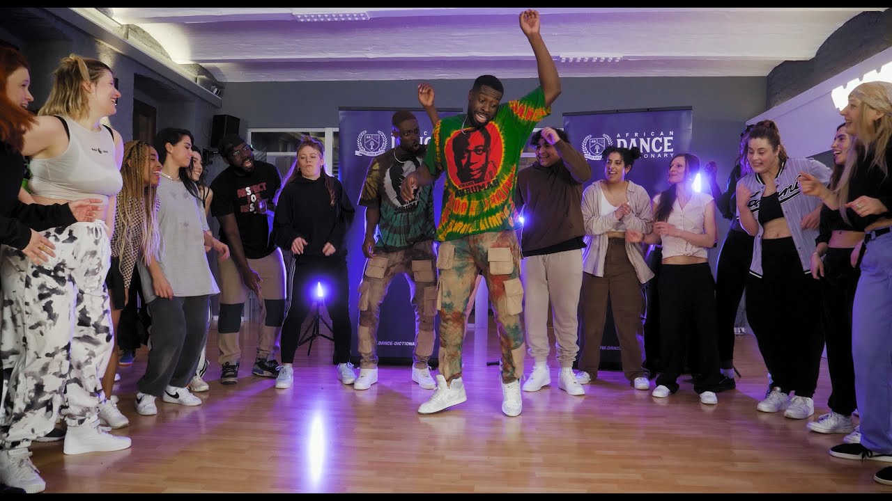 Afro Dance Class by Isaac M.I.K. || Dopenation - Today