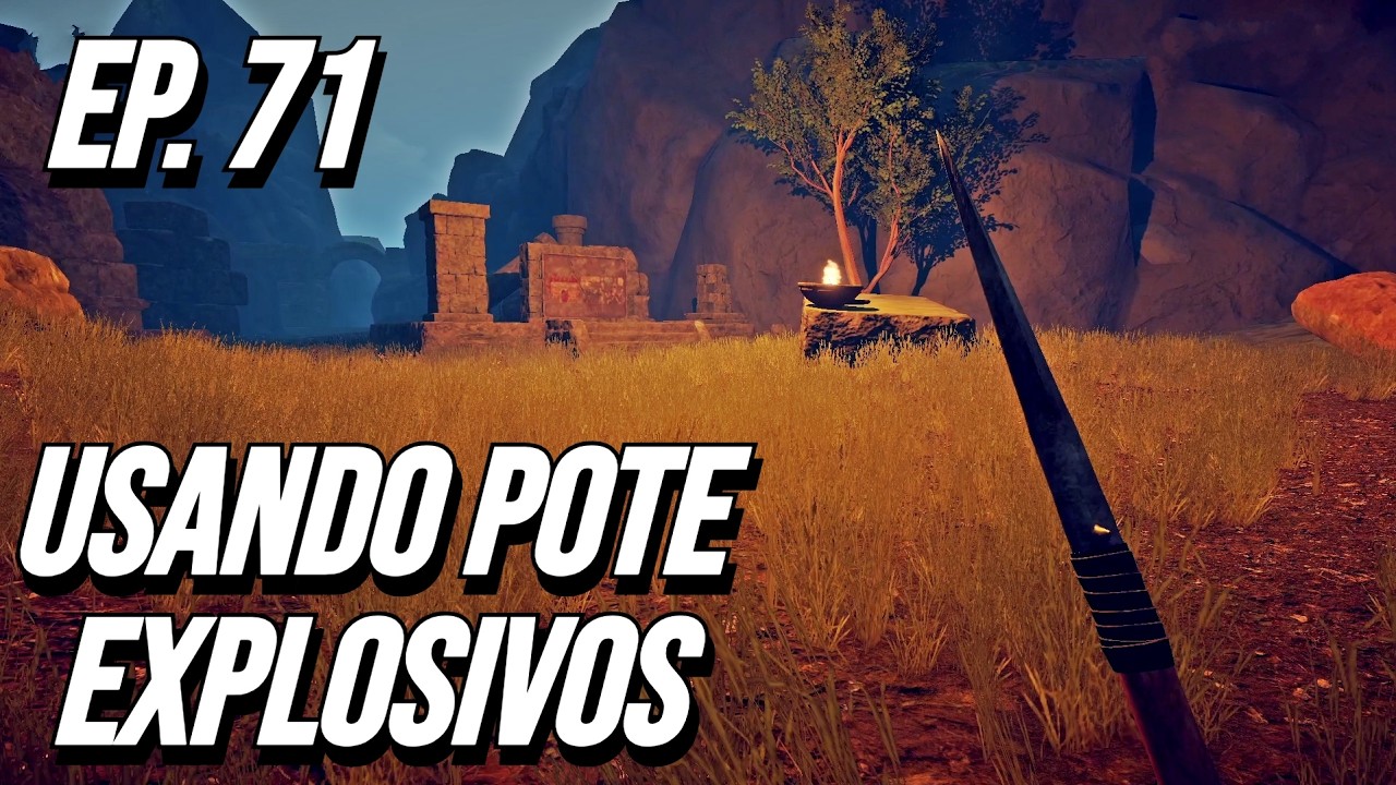 USEI UM POTE EXPLOSIVO! 😱💥 Deu MUITO CERTO? | Survival Fountain of Youth EP 71