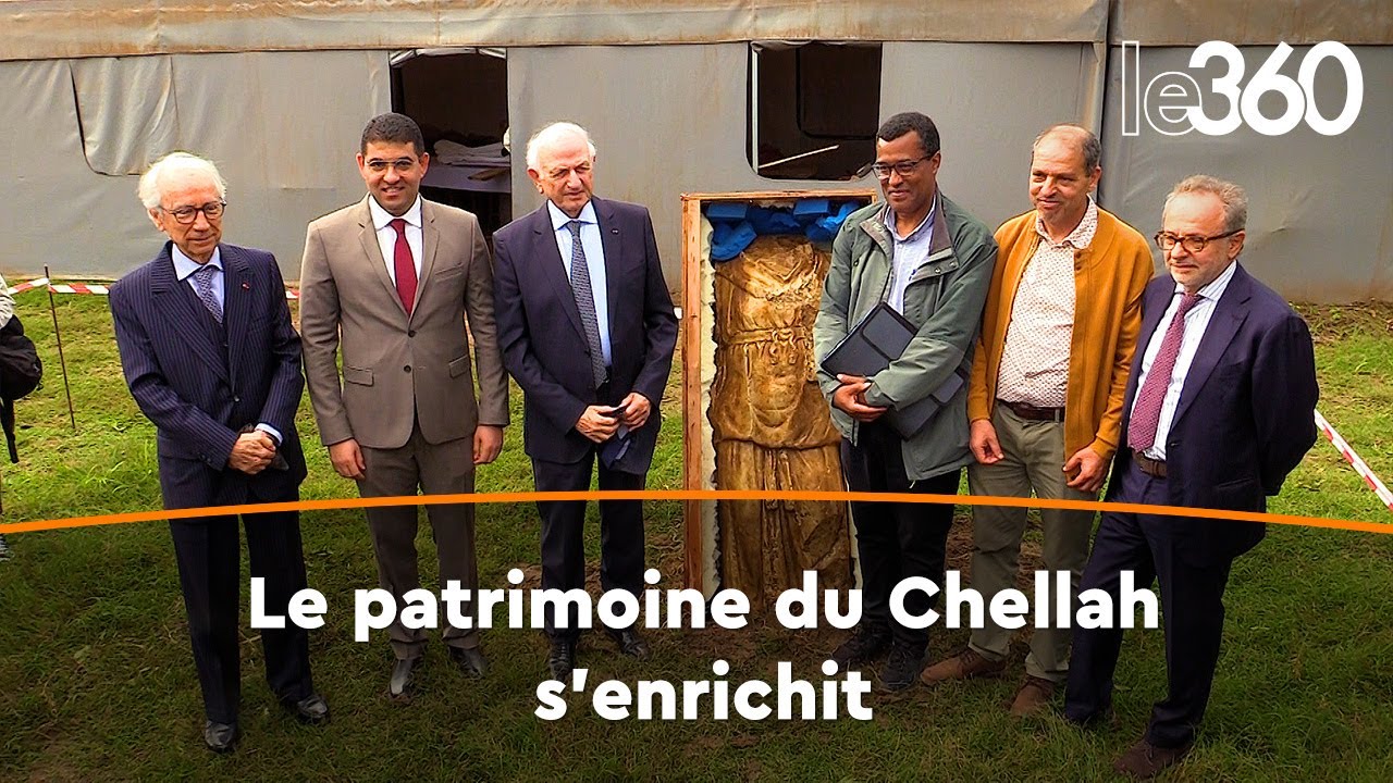Importantes découvertes archéologiques romaines datant du 2ème siècle sur le site du Chellah