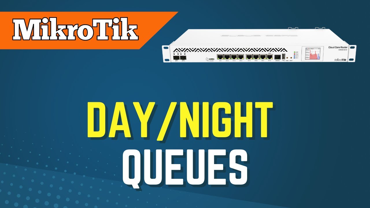 Mikrotik Day Night bandwidth test | Day-Night Queue