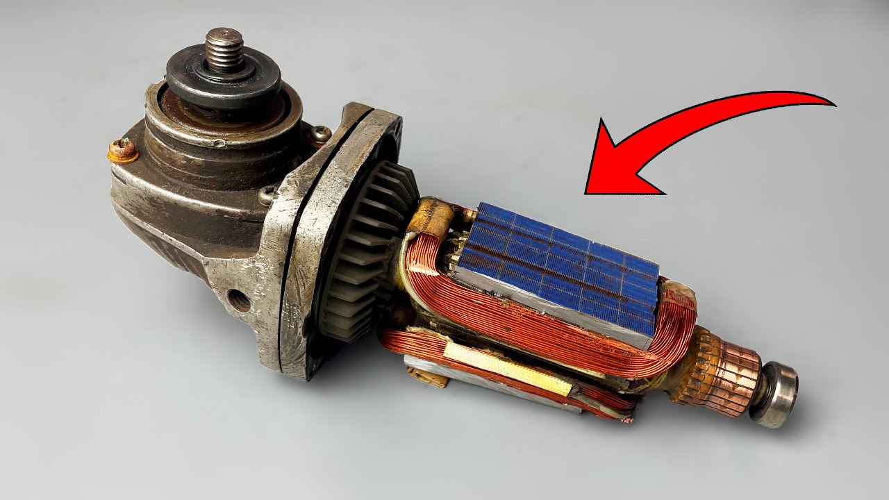Don't Toss Your Old Angle Grinder! Turn It Into a Powerful Cordless Angle Grinder!