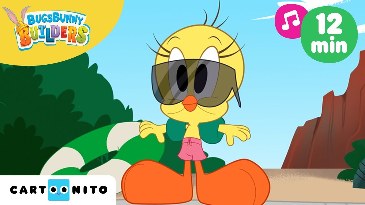 Compilação de Bugs Bunny: Mãos à Obra! | A grua do Tweety | Videoclipes para crianças | Cartoonito