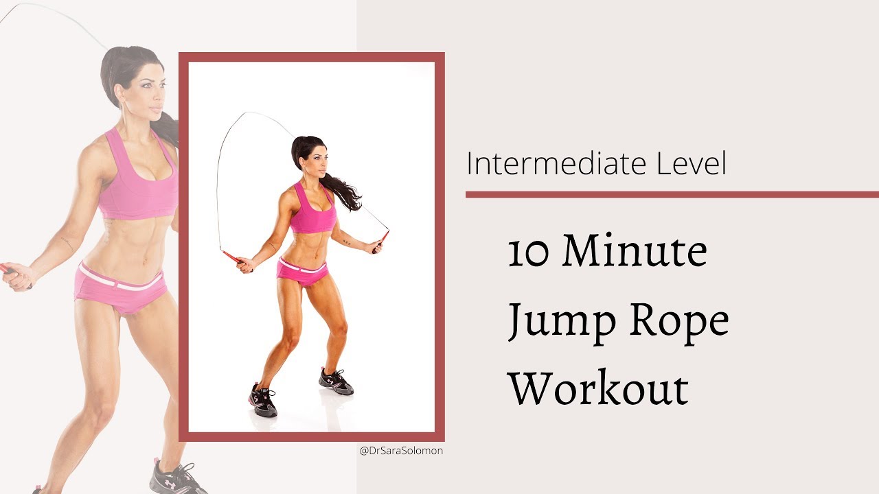 10 Minute Intermediate Jump Rope Workout