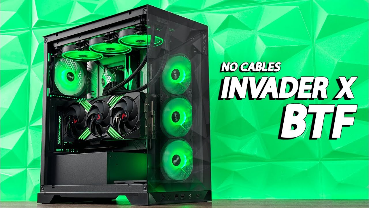 XPG INVADER X BTF - Same Case but w/ Back Connect