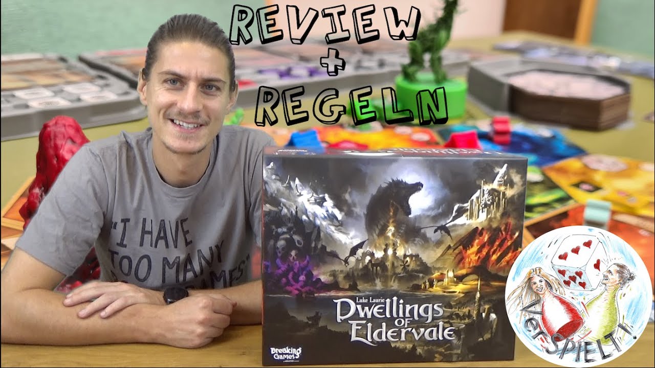#73 Siedlungen von Eldervale Legendary Edition Review + Regeln, deutsch, Feuerland