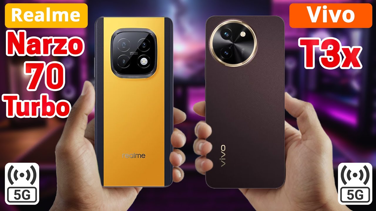 Realme Narzo 70 Turbo Vs Vivo T3x | Specs Comparison || Which One's Better?
