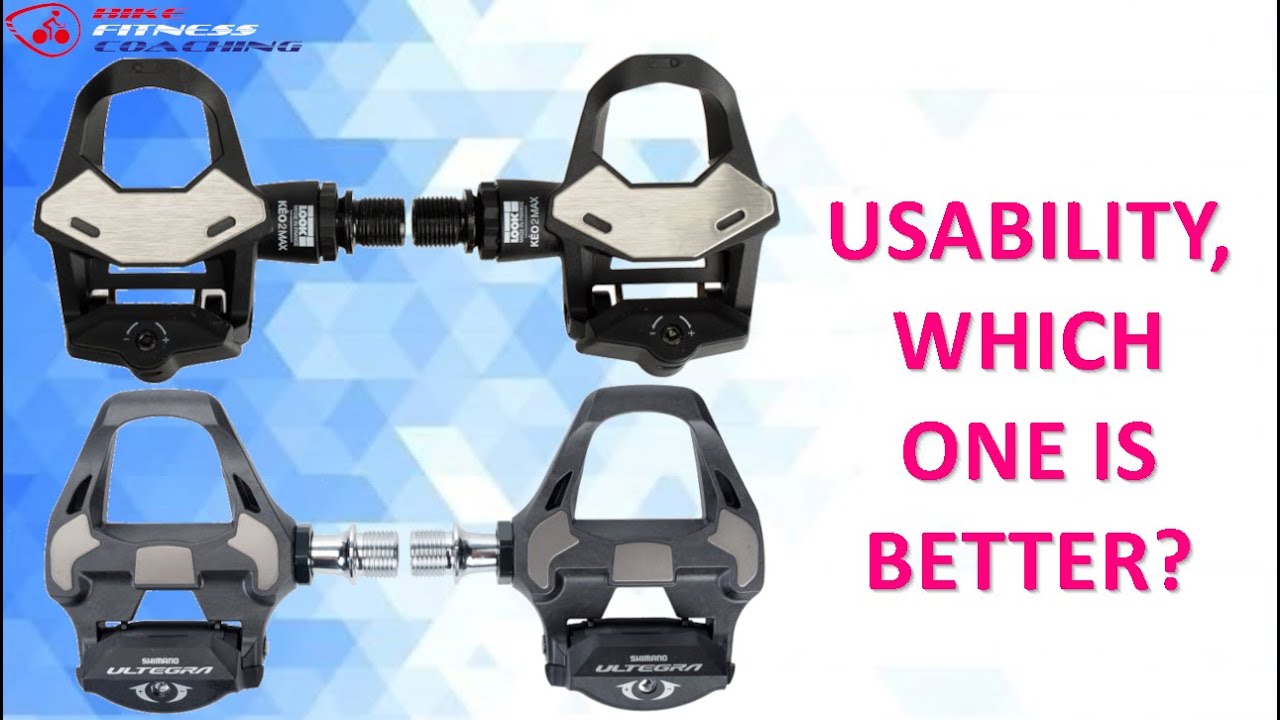 Compare Look & Shimano Pedals1