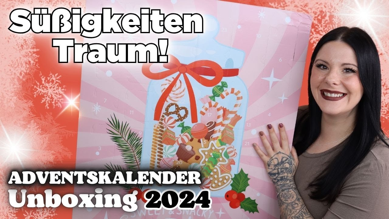Süßigkeiten TRAUM?! 🍭 Brandnooz XXL Candy & Snack Adventskalender 2024 Inhalt