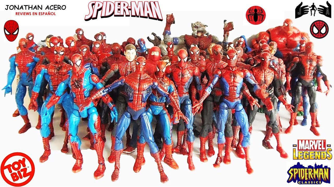 Spider-man colección Toy Biz Jonathan Acero Revisiones en Español