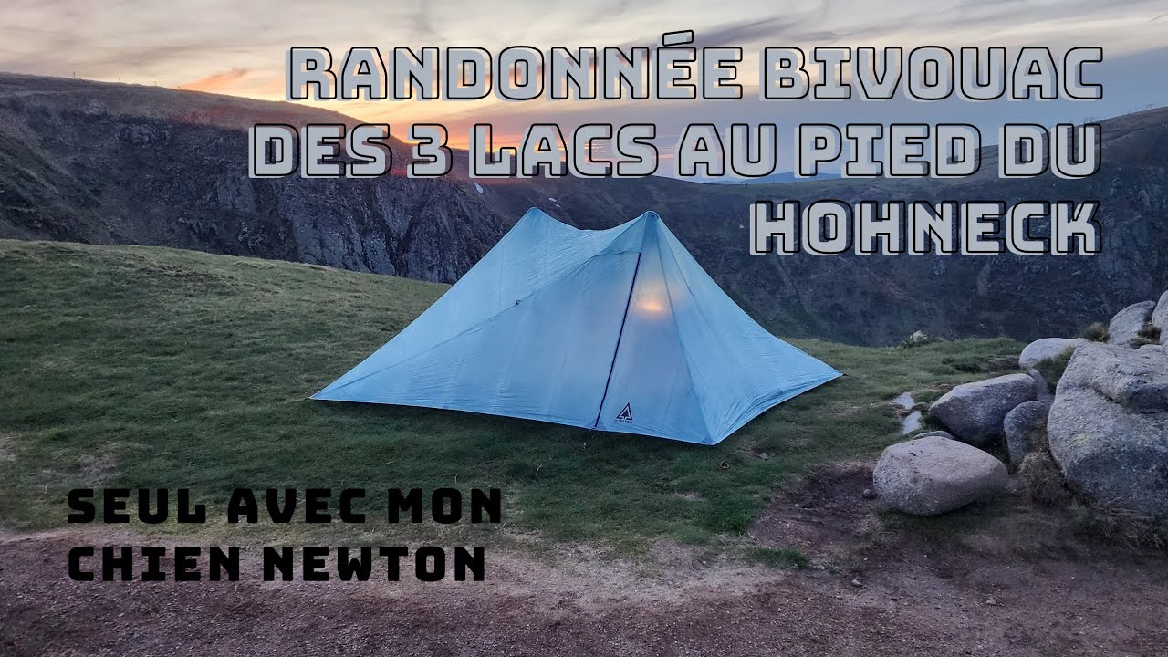 Rando bivouac des 3 lacs au Hohneck