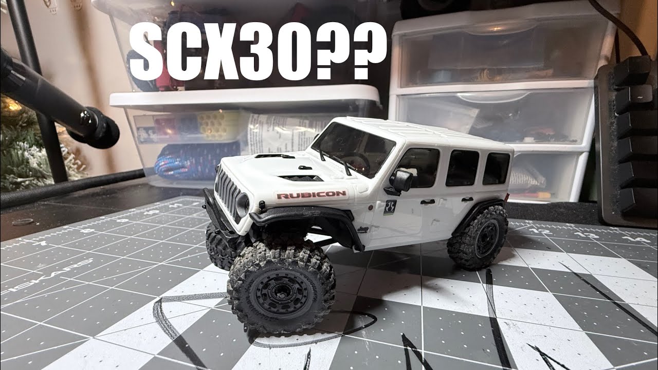 The best sub micro crawler?? All new axial scx30!