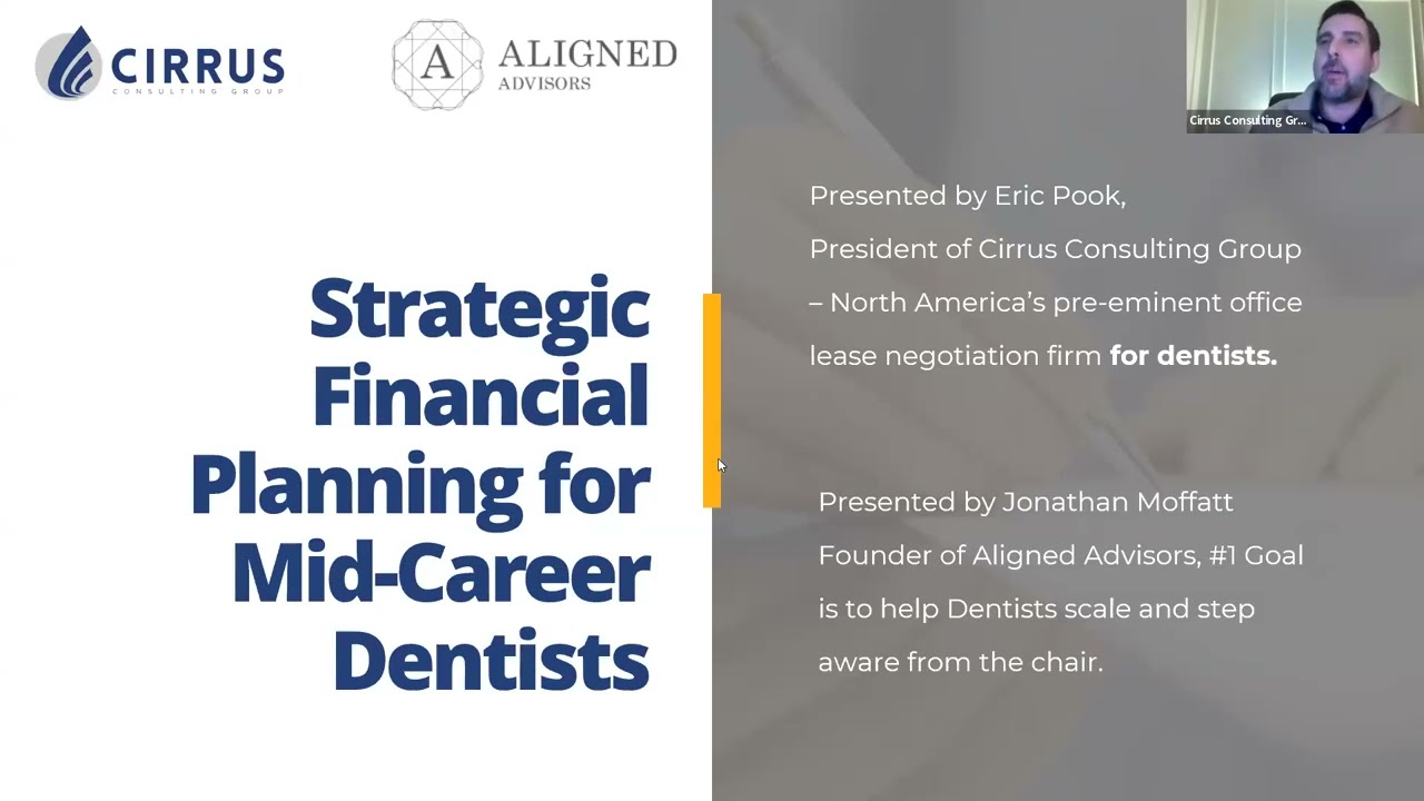 Strategic Financial Planning for Mid-Career Dentists