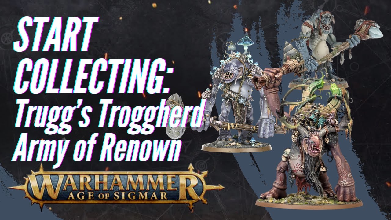 Начните собирать трогготов в Age of Sigmar!