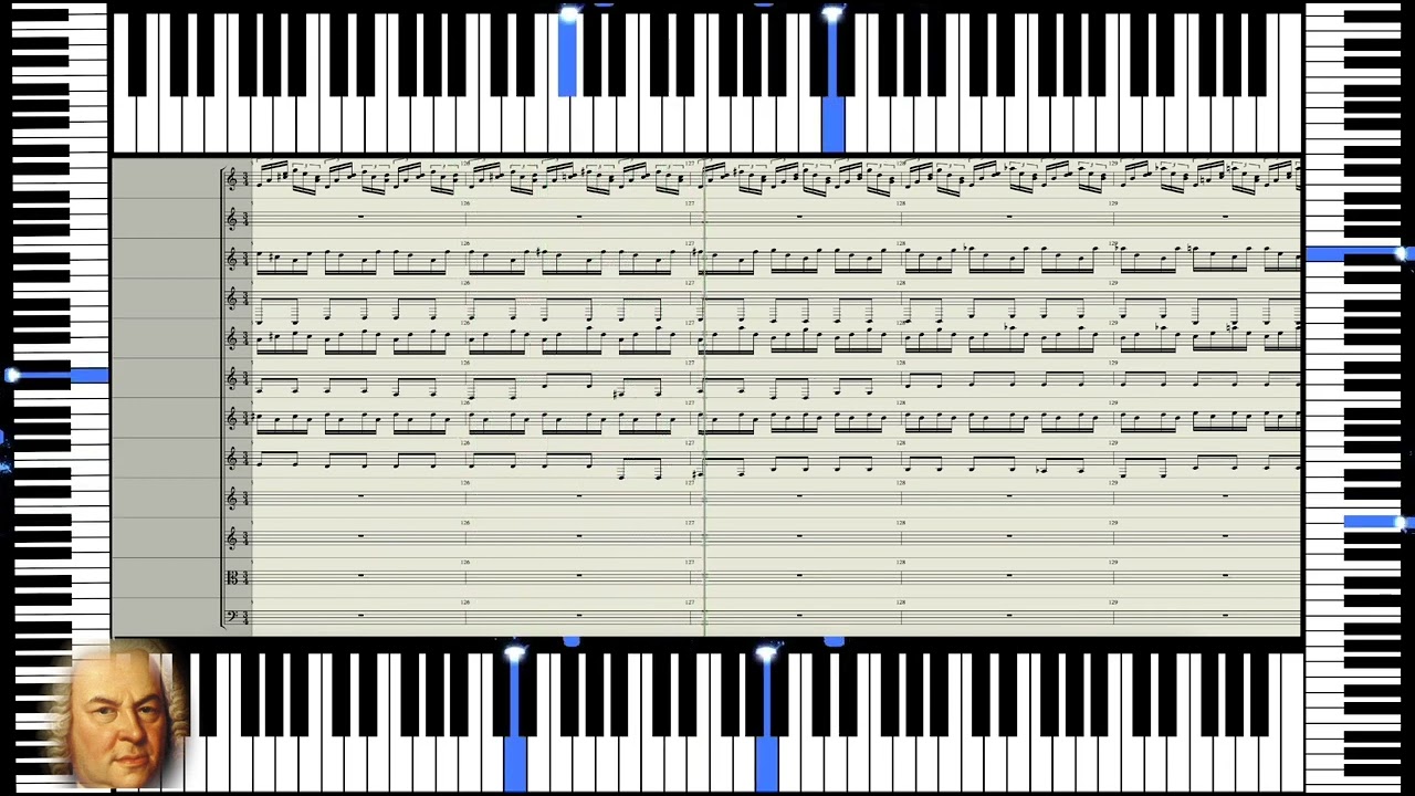 Bach Digital: Konzert f&uuml;r 4 Cembali und Orchester, BWV 1065