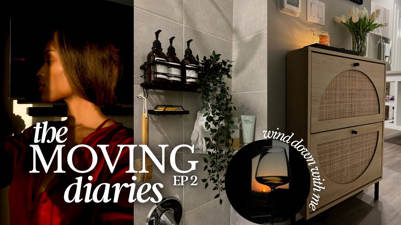 MOVING DIARIES | lots of decorating, apartment updates, wind down after moving | Beautifully Syndie