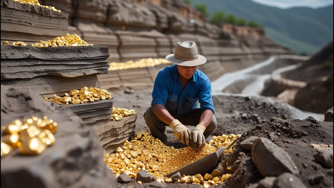 He Found a MASSIVE Gold Deposit in the Mountains 😱