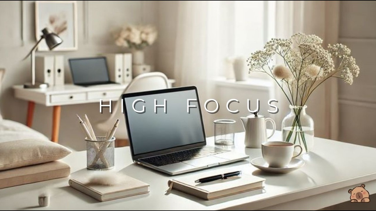 Deep Work Music｜Intense Focus & Study｜Ambient Concentration Boost